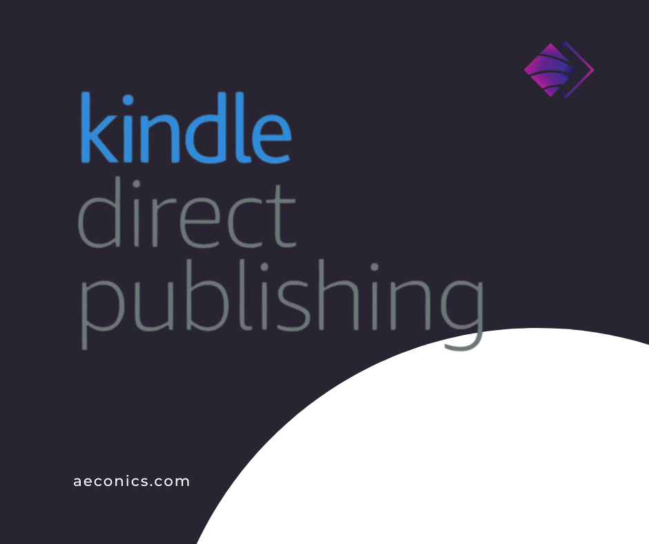 Kindle Direct Publishing login screen on a laptop for authors and publishers
